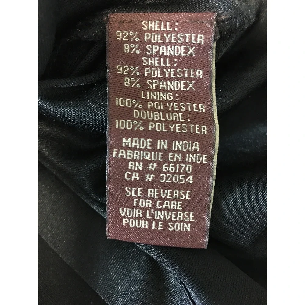 RANNA‎ GILL Skirt MED Black Brown Studded Anthropologie Pocket Lined Trendy